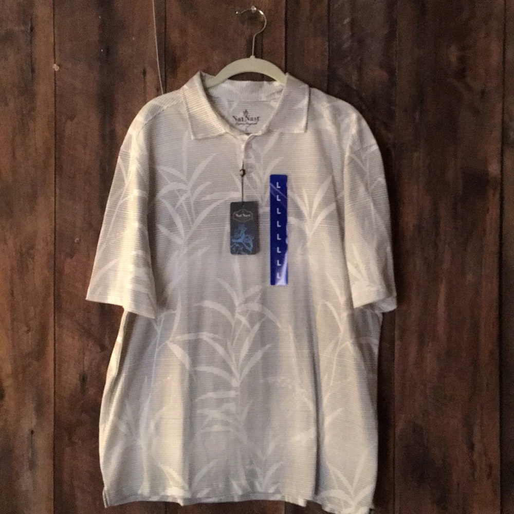 NWT mens Nat Nast Polo